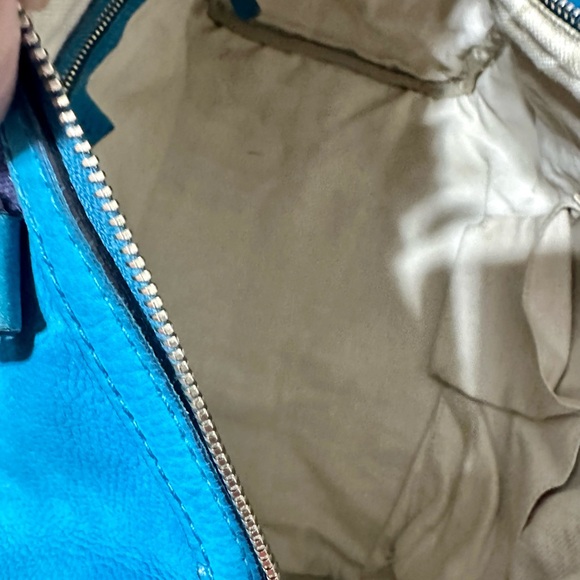 GUCCI❤️🌟WEB BOSTON SUEDE & LEATHER BAG⭐️ - Picture 9 of 13